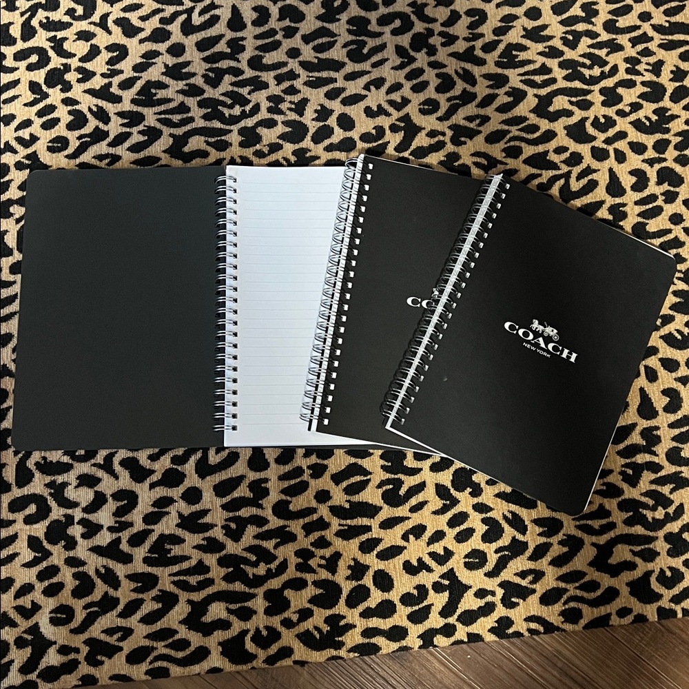 3 NEW Coach 6 X 8 Spiral Notebook Refills - Picture 3 of 3